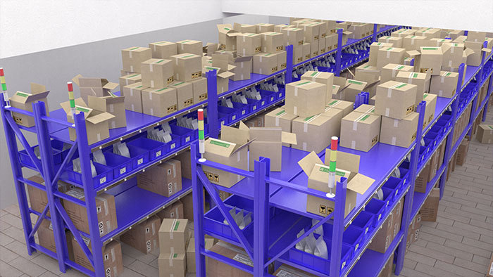 PTL亮燈揀貨系統的落地門檻較低，無需大規模改造